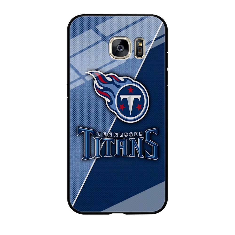 NFL Tennessee Titans 001 Samsung Galaxy S7 Edge Case-Tempered Glass Case-Xtracase
