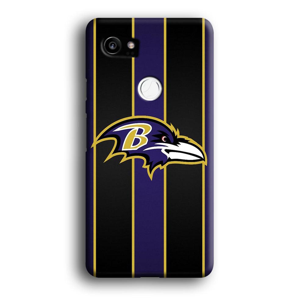 NFL Baltimore Ravens 001 Google Pixel 2 XL 3D Case-Xtracase