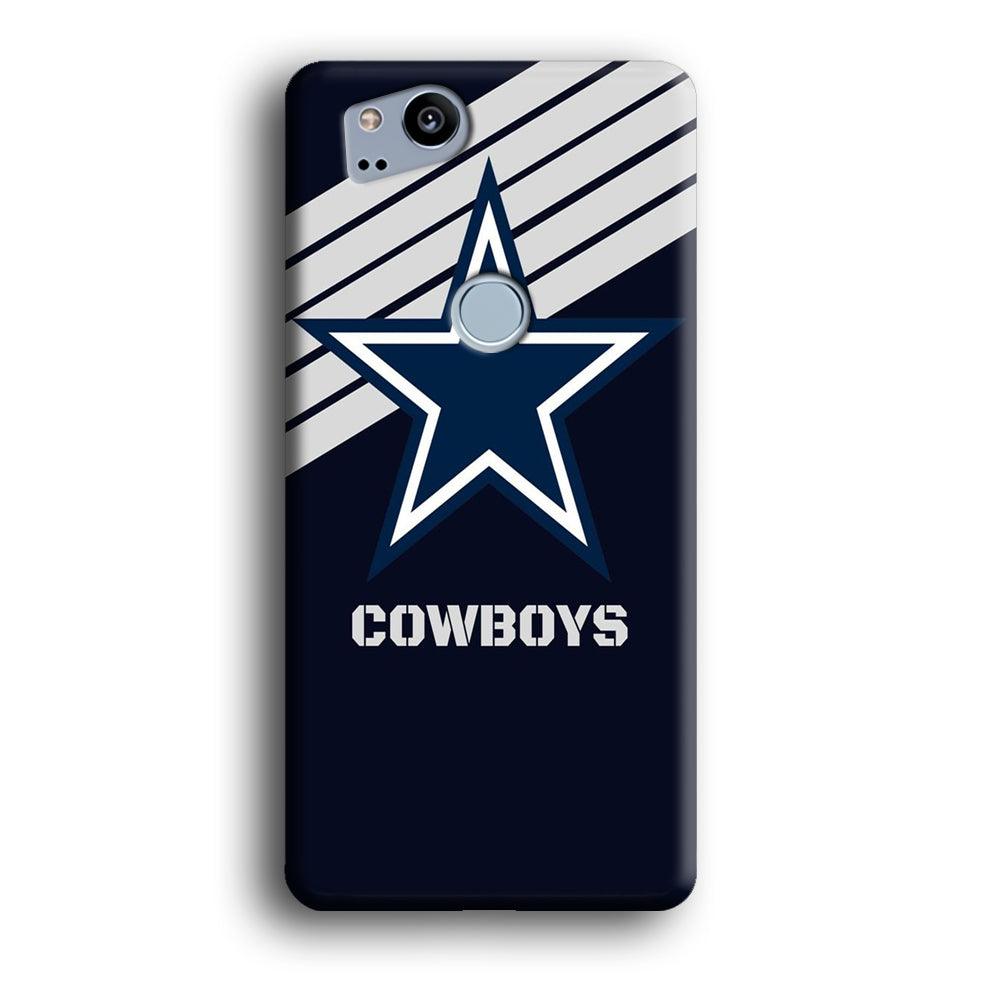 NFL Dallas Cowboys 001 Google Pixel 2 3D Case-Xtracase