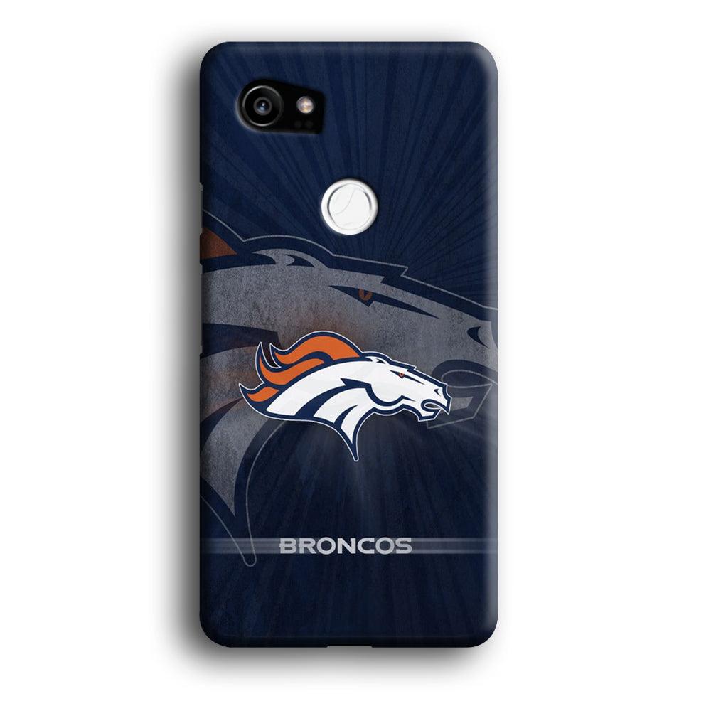 NFL Denver Broncos 001 Google Pixel 2 XL 3D Case-Xtracase