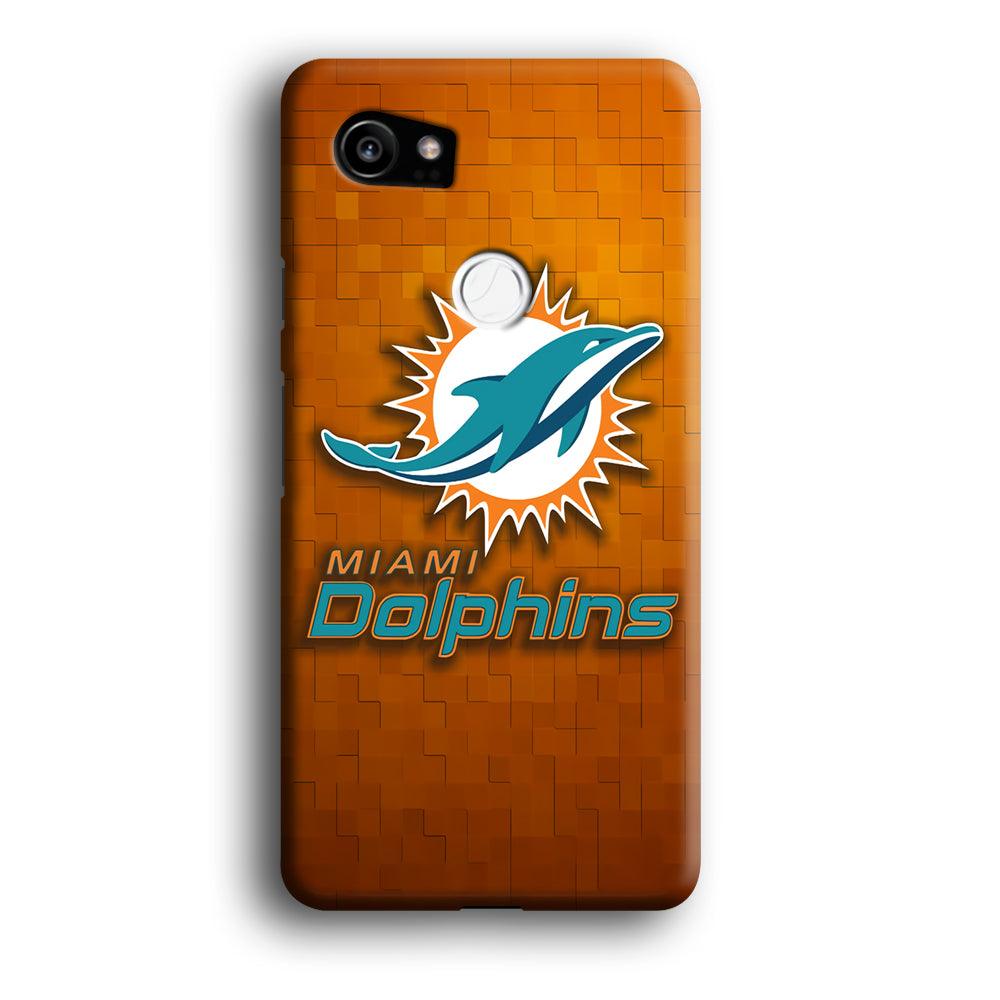 NFL Miami Dolphins 001 Google Pixel 2 XL 3D Case-Xtracase