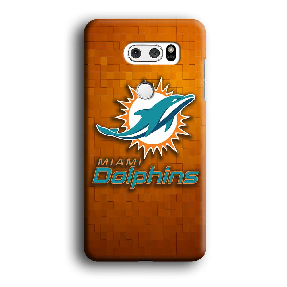 NFL Miami Dolphins 001 LG V30 3D Case-Xtracase
