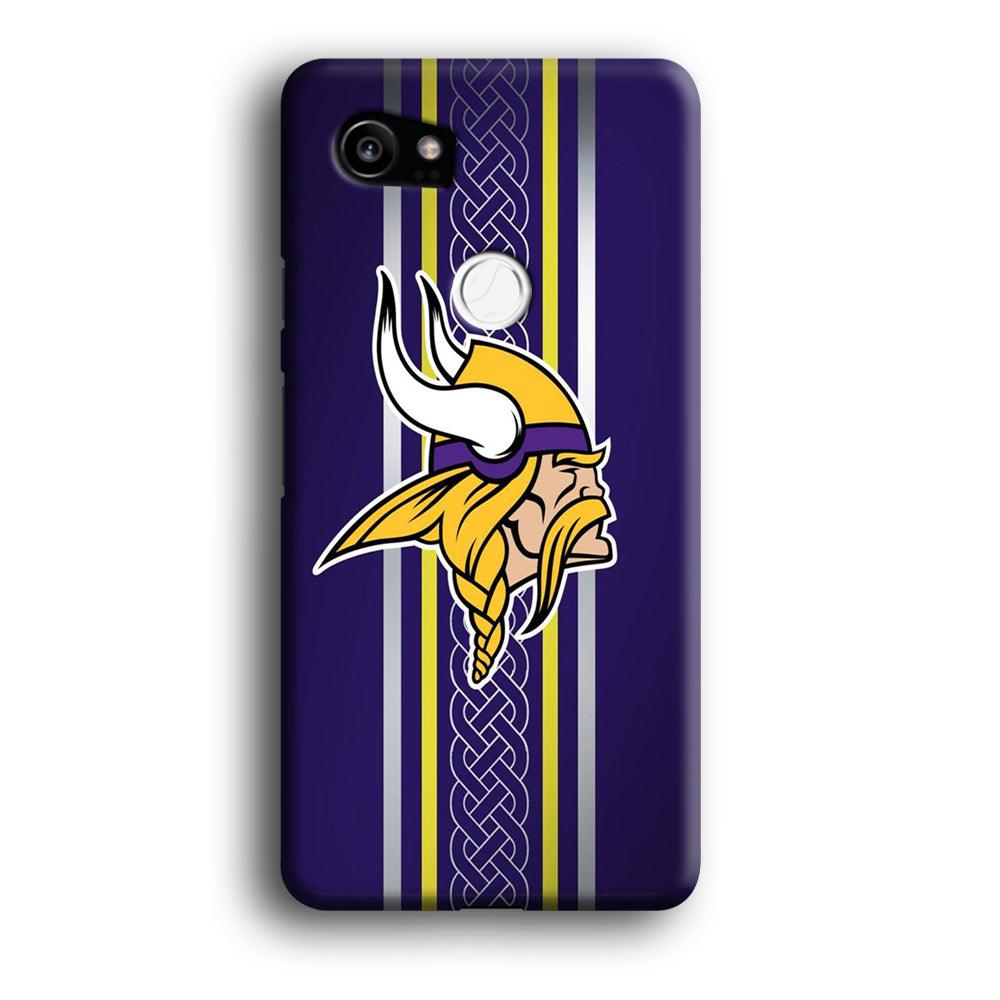 NFL Minnesota Vikings 001 Google Pixel 2 XL 3D Case-Xtracase