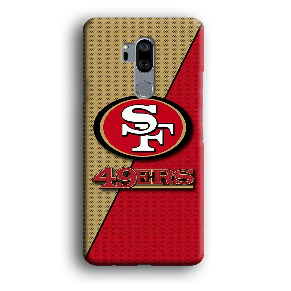 NFL San Francisco 49ers 001 LG G7 ThinQ 3D Case-Xtracase