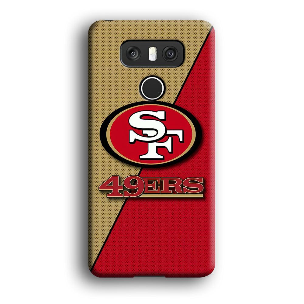 NFL San Francisco 49ers 001 LG G6 3D Case-Xtracase