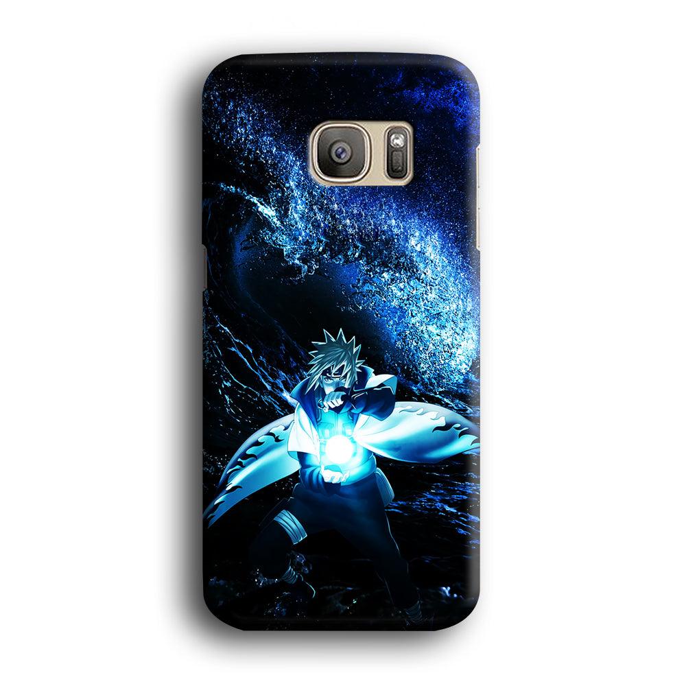Namikaze Minato Rasengan Samsung Galaxy S7 Edge Case-Plastic / Full Wrap (3D Case)-Xtracase