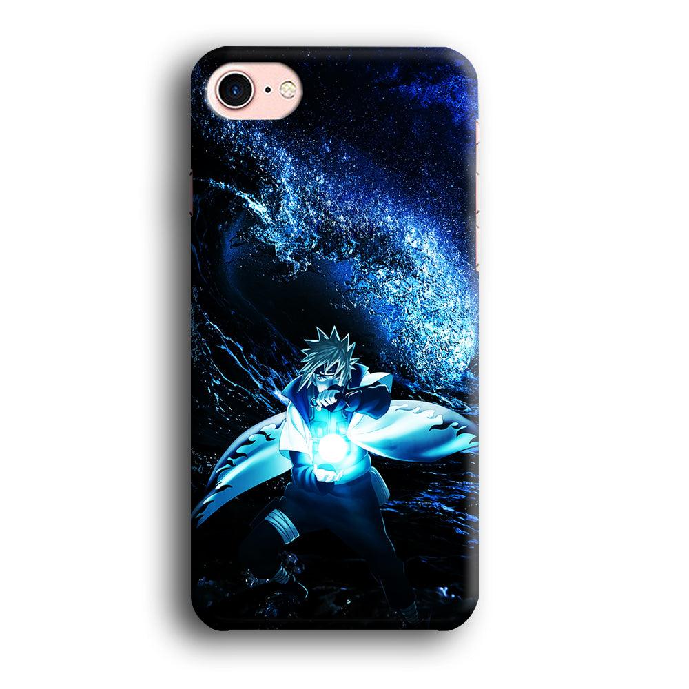 Namikaze Minato Rasengan iPhone 7 Case-Plastic / Full Wrap (3D Case)-Xtracase