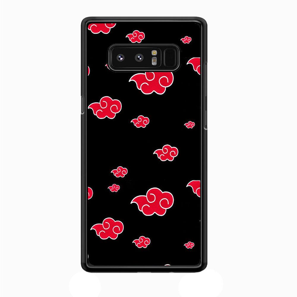 Naruto - Akatsuki Symbol Samsung Galaxy Note 8 Case-Plastic / Full Wrap (3D Case)-Xtracase
