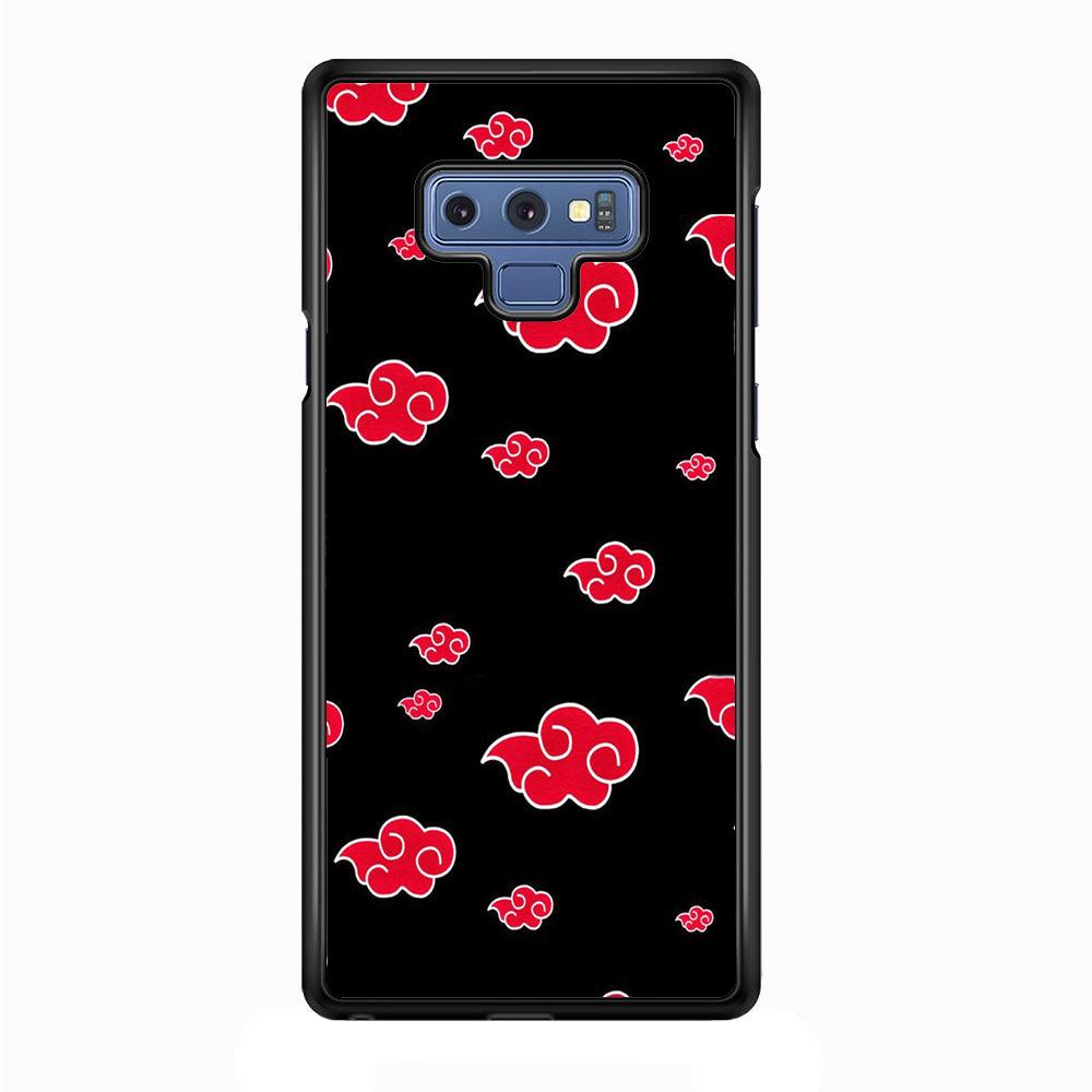 Naruto - Akatsuki Symbol Samsung Galaxy Note 9 Case-Plastic / Full Wrap (3D Case)-Xtracase