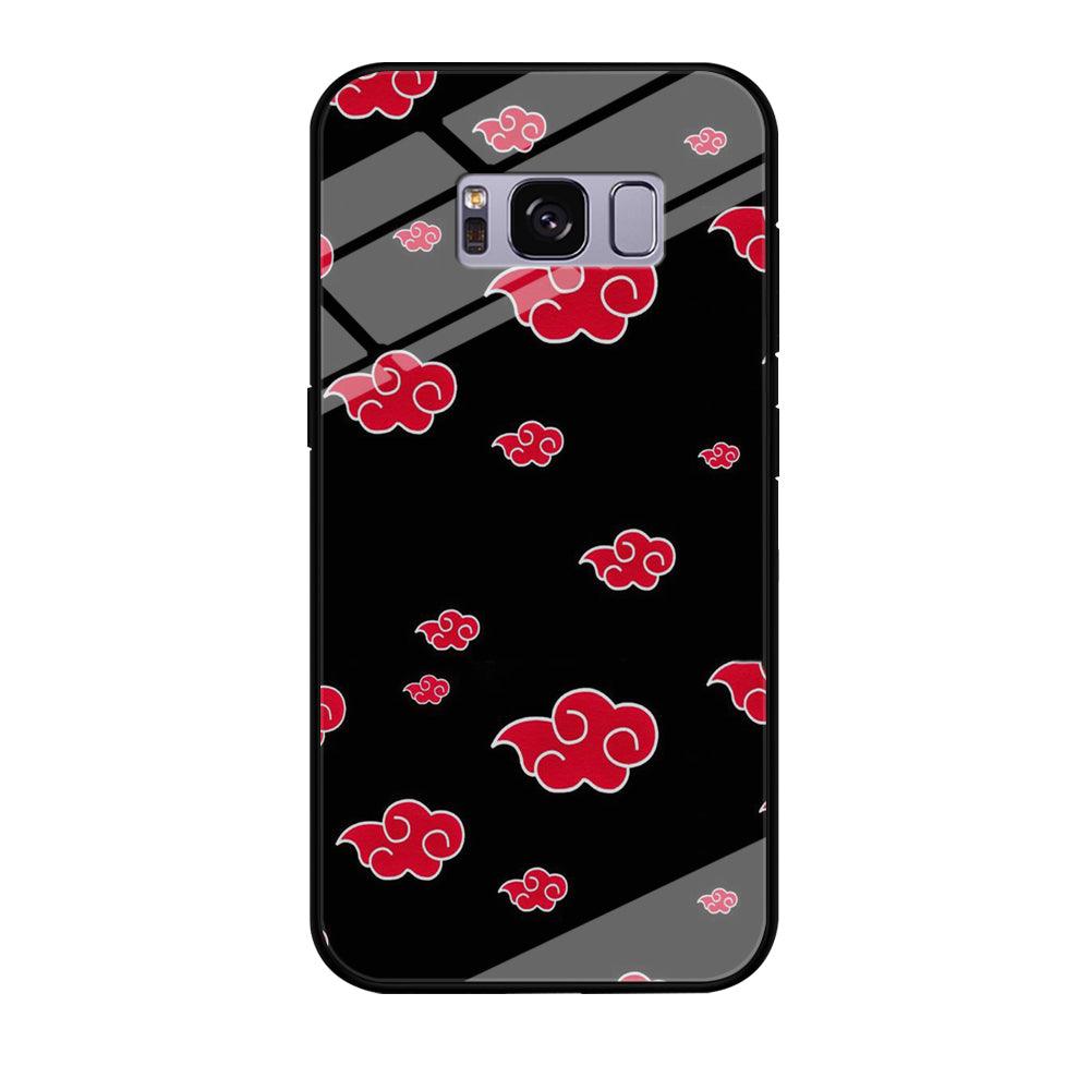 Naruto - Akatsuki Symbol Samsung Galaxy S8 Case-Tempered Glass Case-Xtracase