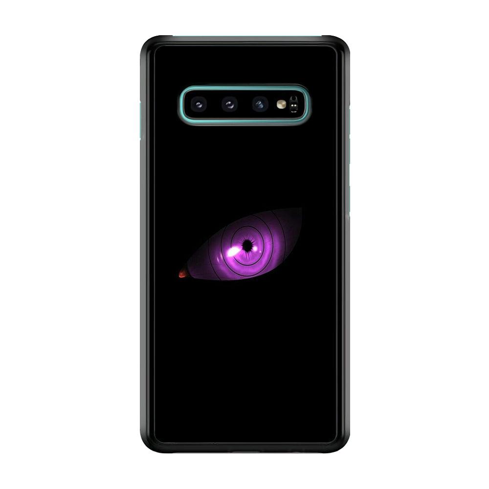Naruto - Eye Rinnegan Samsung Galaxy S10 Case-Plastic / Full Wrap (3D Case)-Xtracase