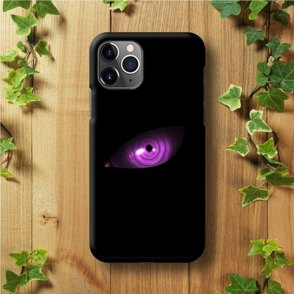Naruto - Eye Rinnegan iPhone 11 Pro Case-Plastic / Full Wrap (3D Case)-Xtracase