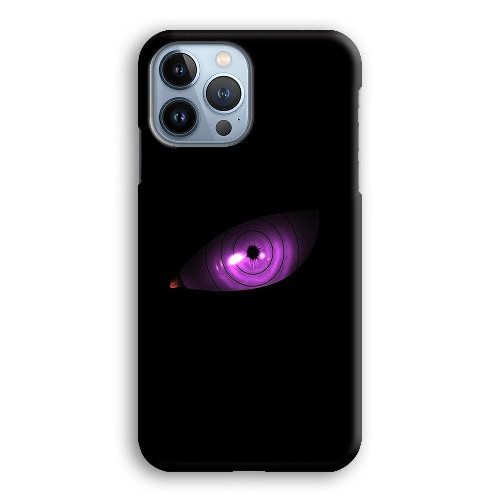 Naruto - Eye Rinnegan iPhone 13 Pro Case-Plastic / Full Wrap (3D Case)-Xtracase