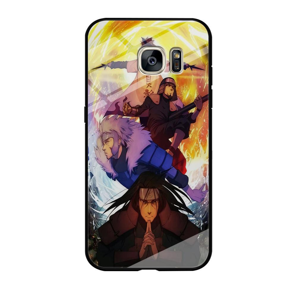 Naruto - Hokage Samsung Galaxy S7 Edge Case-Tempered Glass Case-Xtracase