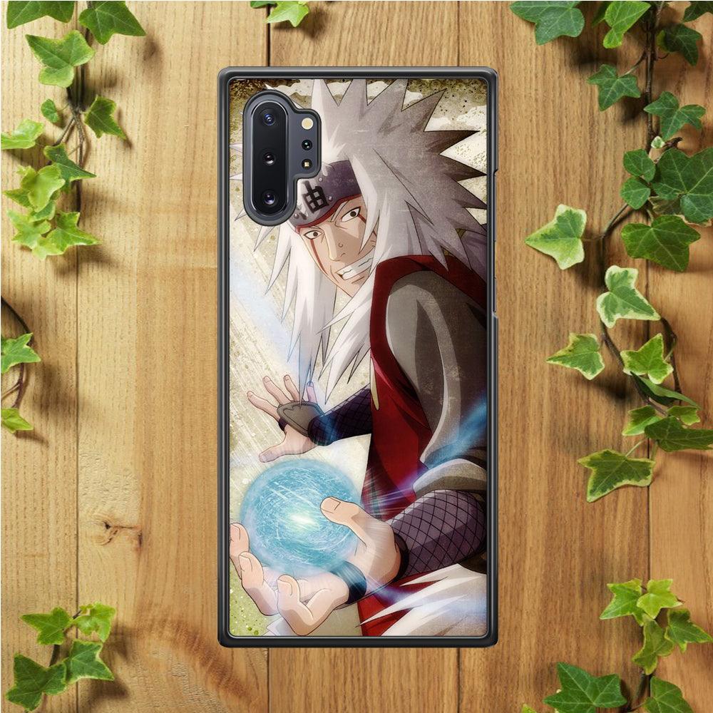 Naruto - Jiraiya Samsung Galaxy Note 10 Plus Case-Rubber / White (2D Case)-Xtracase