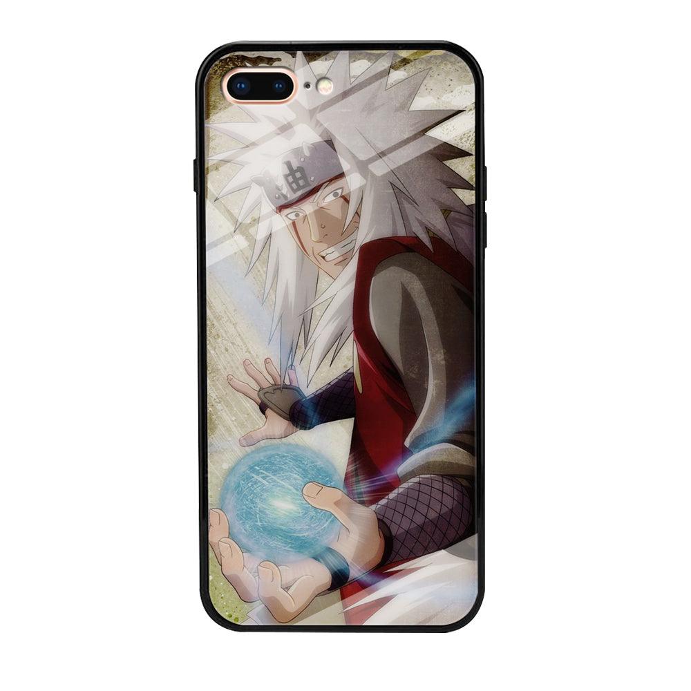 Naruto - Jiraiya iPhone 8 Plus Case-Tempered Glass Case-Xtracase
