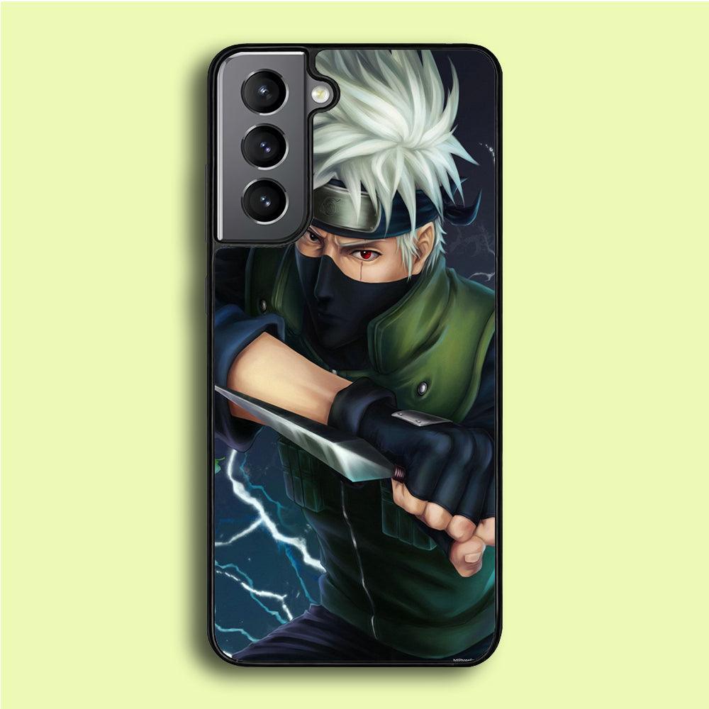 Naruto - Kakashi Hatake Samsung Galaxy S21 Plus Case-Plastic / Full Wrap (3D Case)-Xtracase