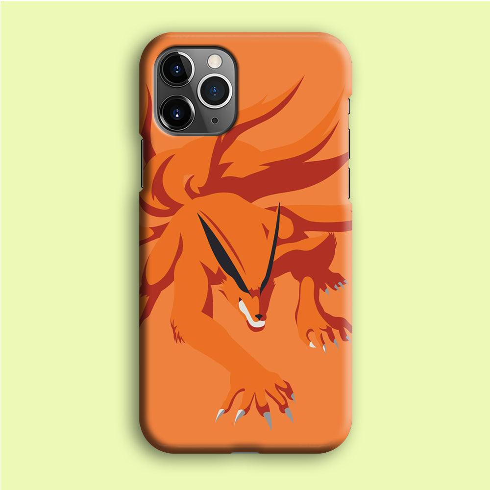 Naruto - Kurama 002 iPhone 12 Pro Case-Plastic / Full Wrap (3D Case)-Xtracase