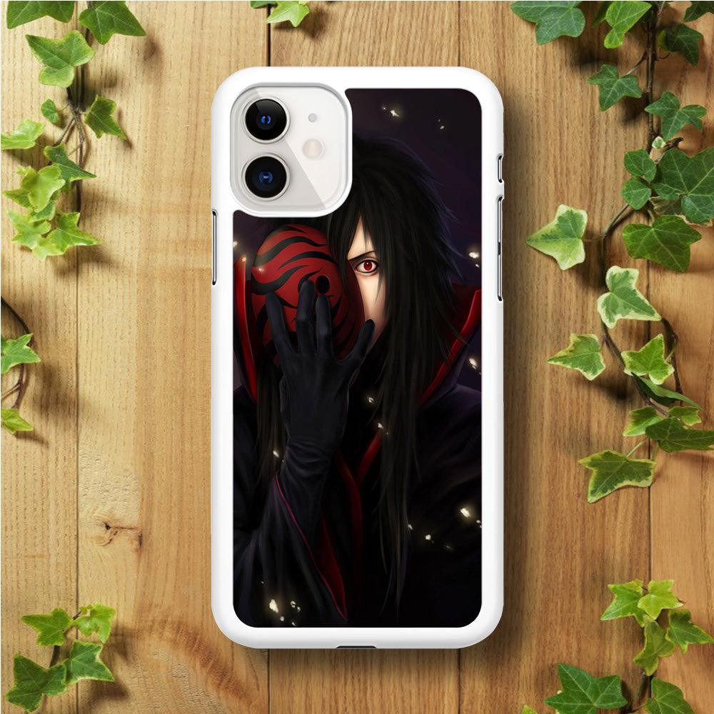 Naruto - Madara iPhone 11 Case-Rubber / White (2D Case)-Xtracase