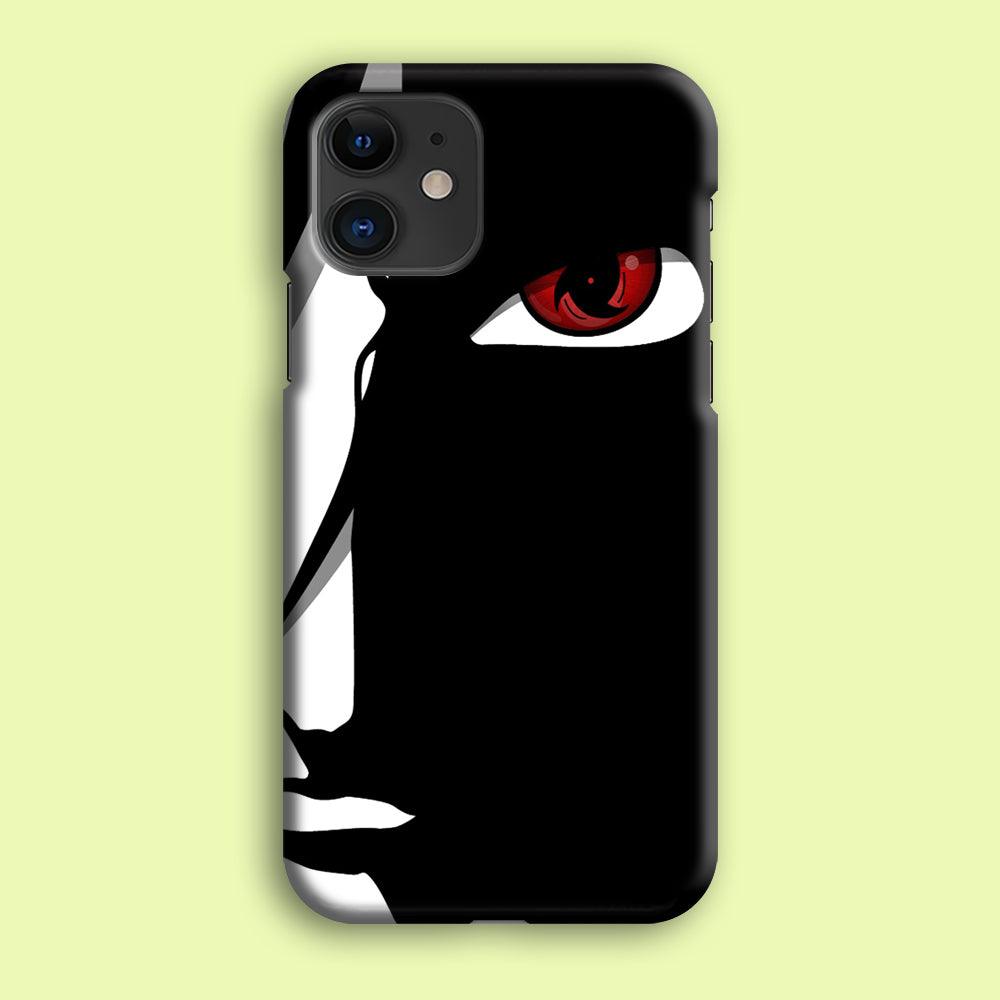 Naruto - Mangekyou Sharingan iPhone 12 Mini Case-Plastic / Full Wrap (3D Case)-Xtracase