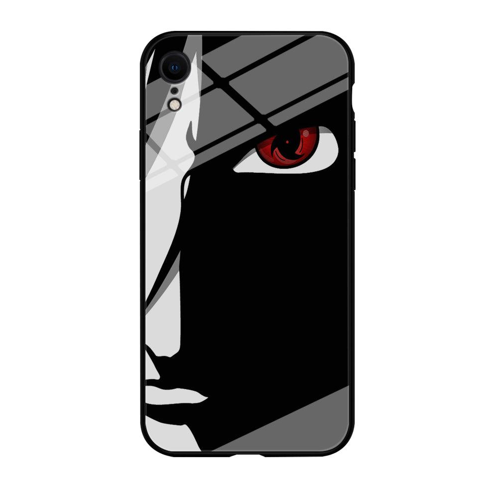 Naruto - Mangekyou Sharingan iPhone XR Case-Tempered Glass Case-Xtracase