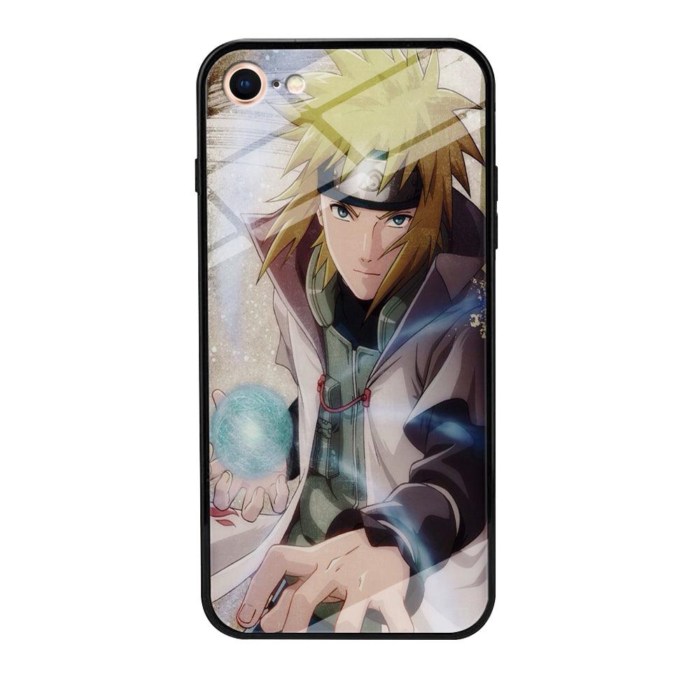 Naruto - Namikaze Minato iPhone 7 Case-Tempered Glass Case-Xtracase