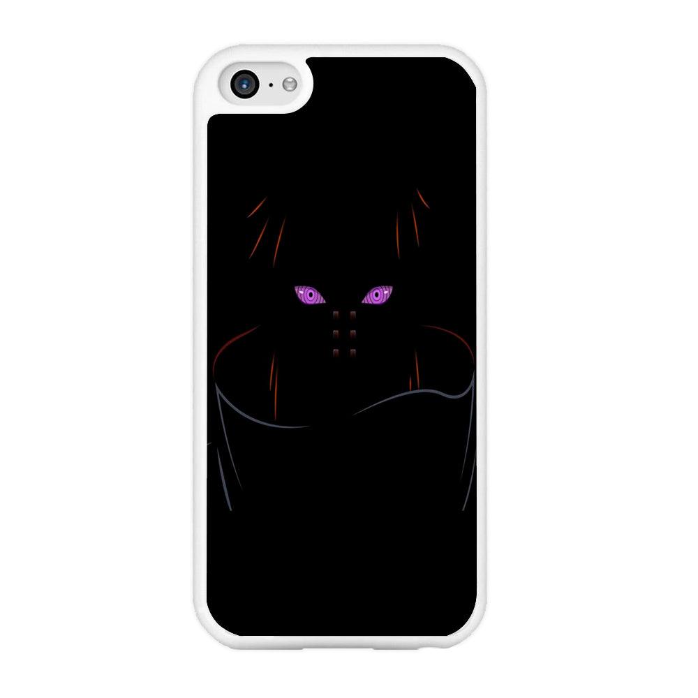 Naruto - Rinnegan iPhone 5 | 5s Case-Rubber / White (2D Case)-Xtracase
