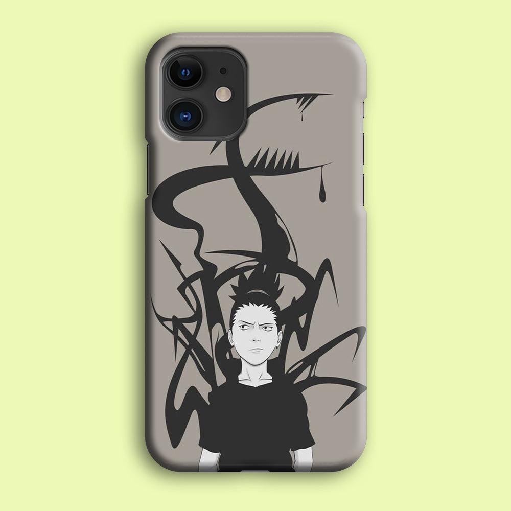 Naruto - Shikamaru iPhone 12 Case-Plastic / Full Wrap (3D Case)-Xtracase