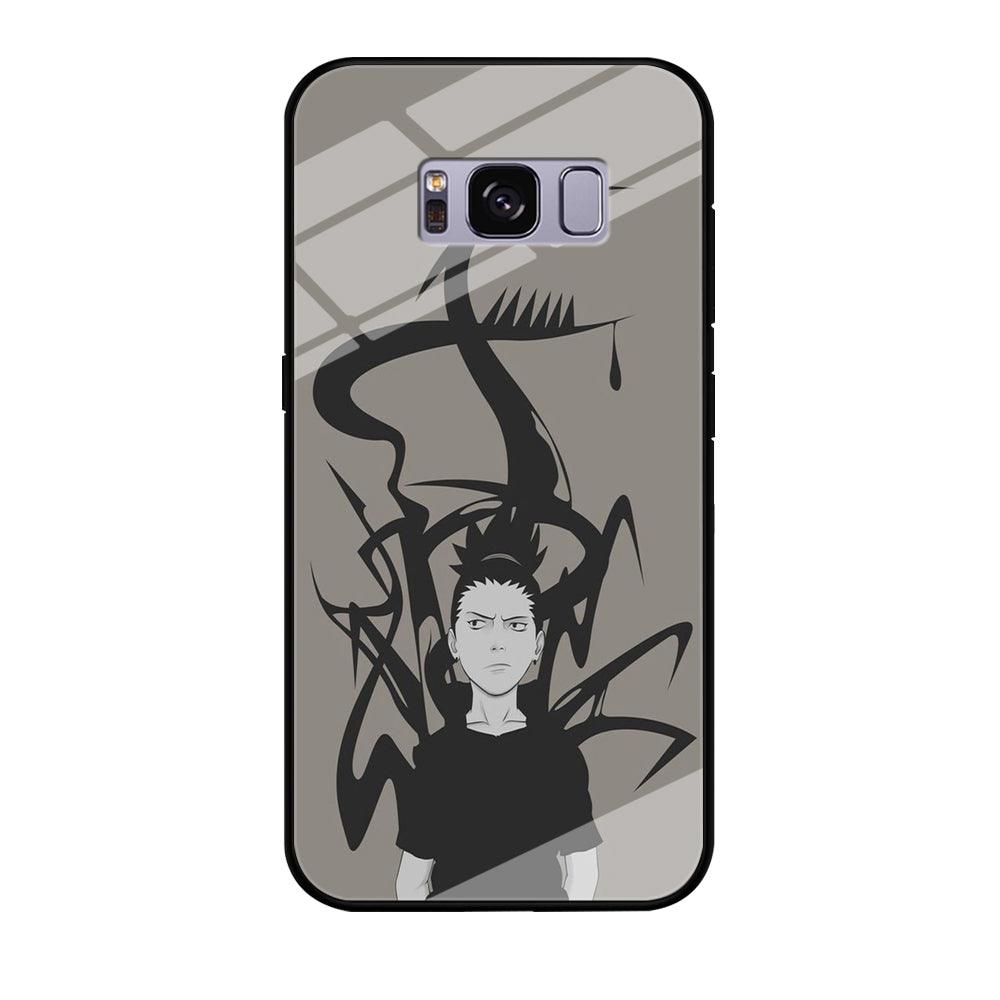 Naruto - Shikamaru Samsung Galaxy S8 Case-Tempered Glass Case-Xtracase
