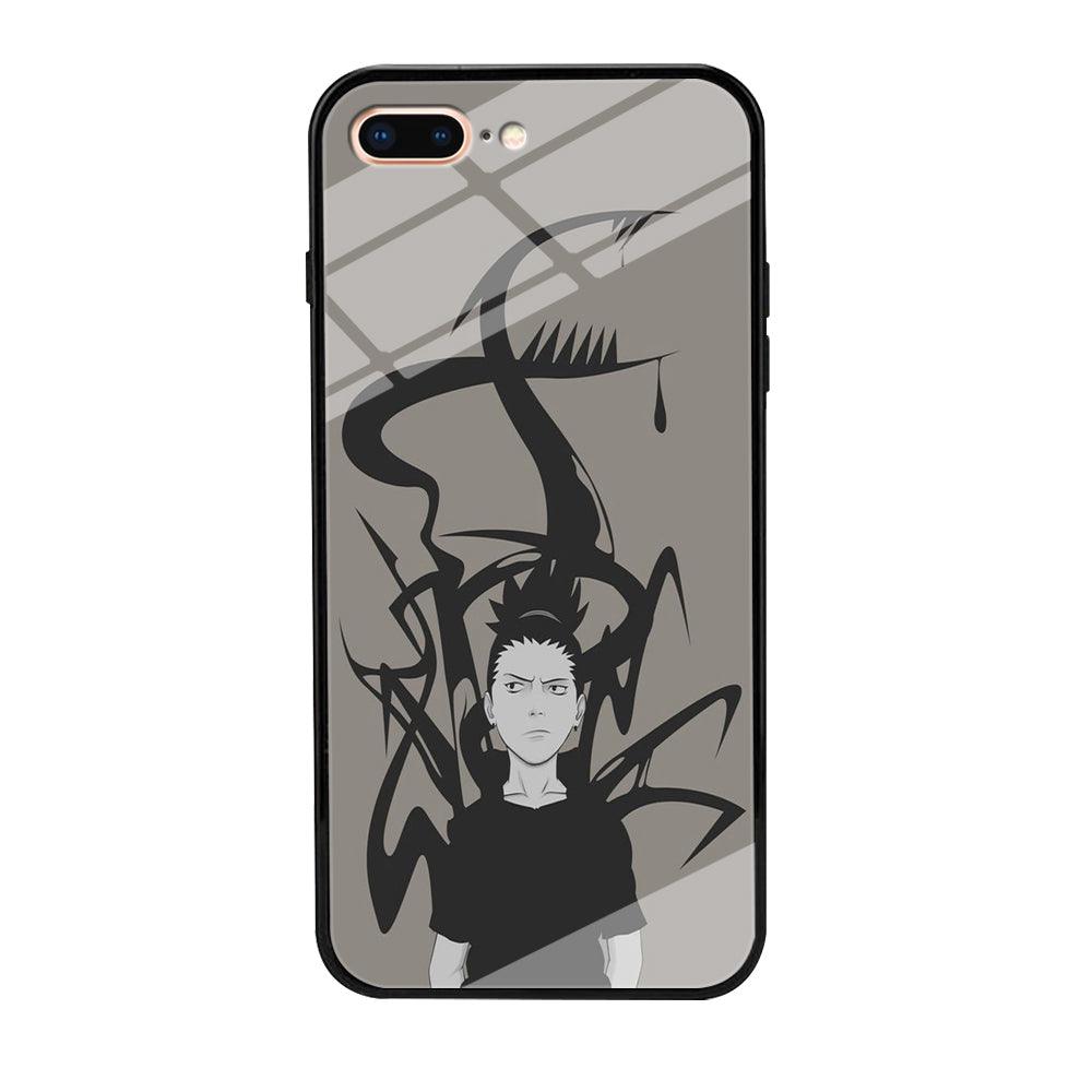 Naruto - Shikamaru iPhone 8 Plus Case-Tempered Glass Case-Xtracase