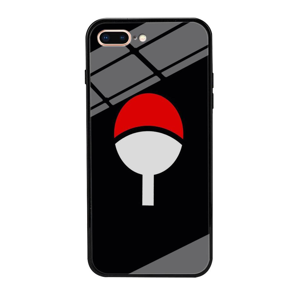 Naruto - Uchiha Clan iPhone 7 Plus Case-Tempered Glass Case-Xtracase
