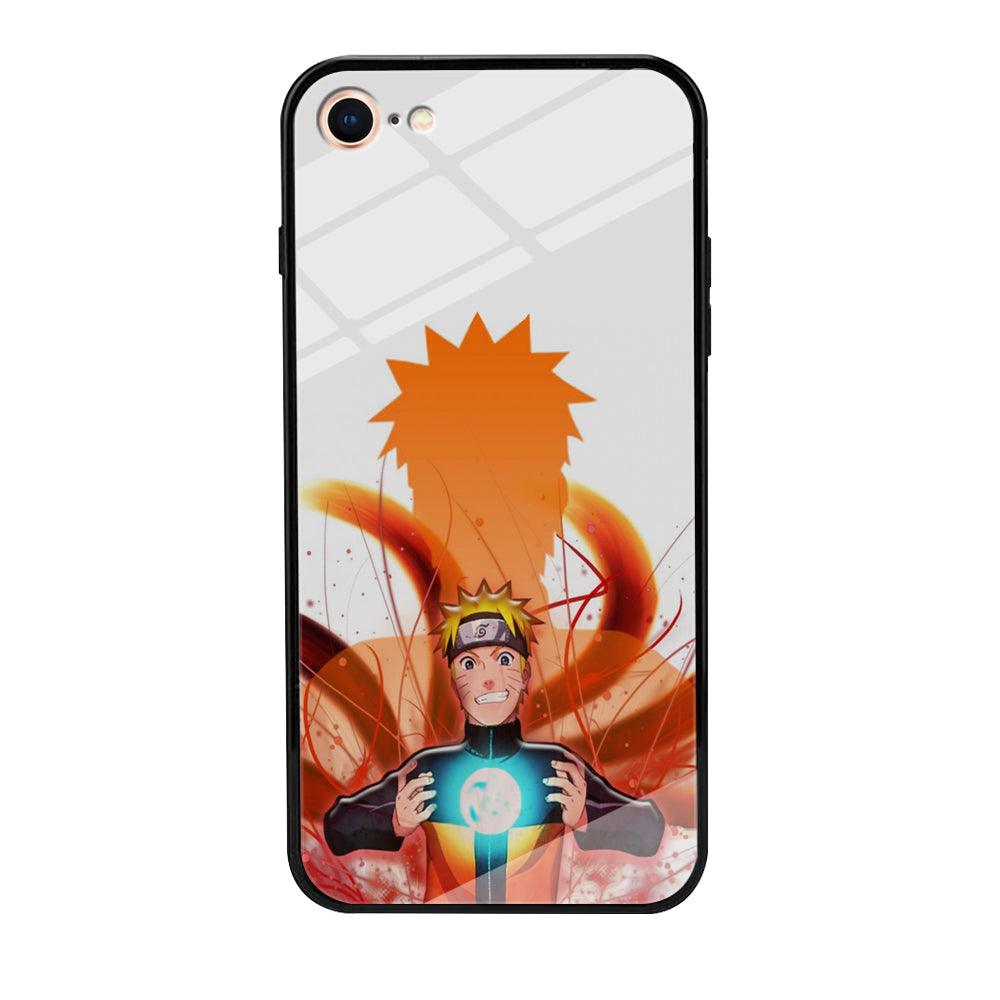 Naruto 002 iPhone 8 Case-Tempered Glass Case-Xtracase