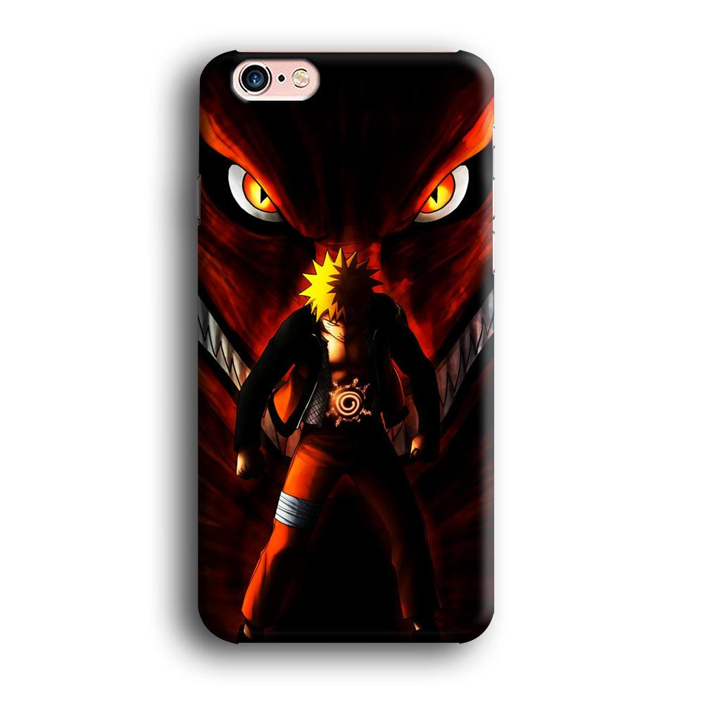 Naruto Kyuubi Mode iPhone 6 | 6s Case-Plastic / Full Wrap (3D Case)-Xtracase