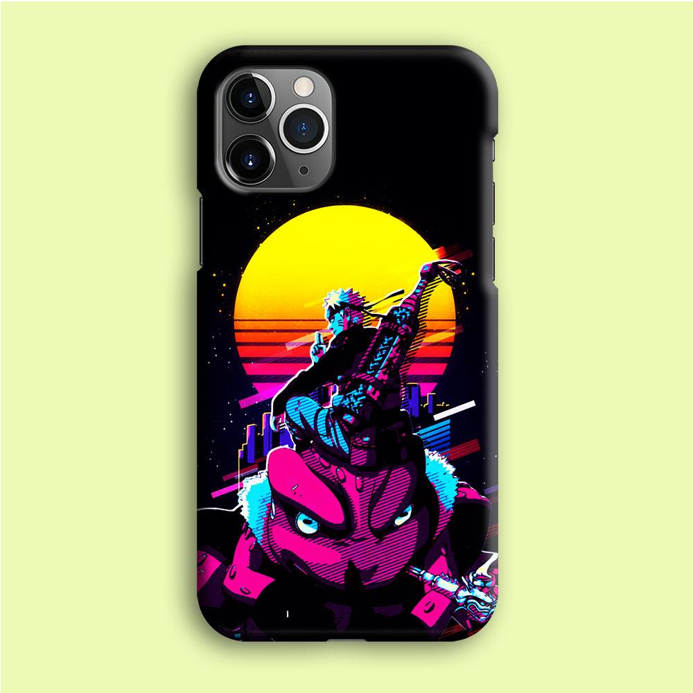Naruto Sitting on Gamabunta iPhone 12 Pro Max Case-Plastic / Full Wrap (3D Case)-Xtracase