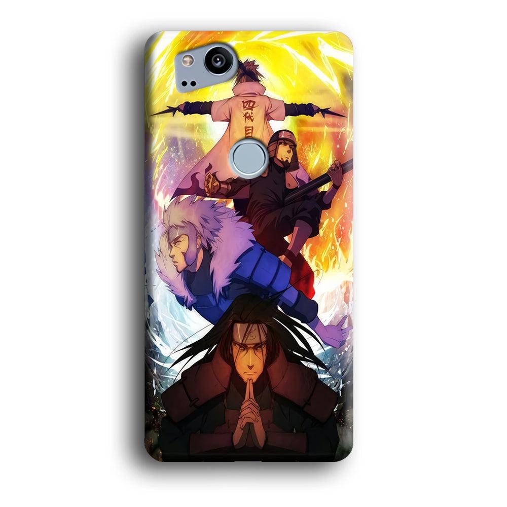 Naruto - Hokage Google Pixel 2 3D Case-Xtracase