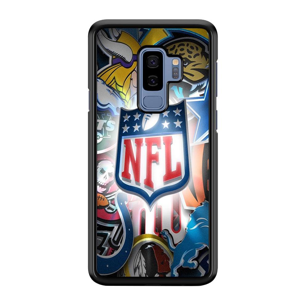 National Football League 002 Samsung Galaxy S9 Plus Case-Plastic / Full Wrap (3D Case)-Xtracase