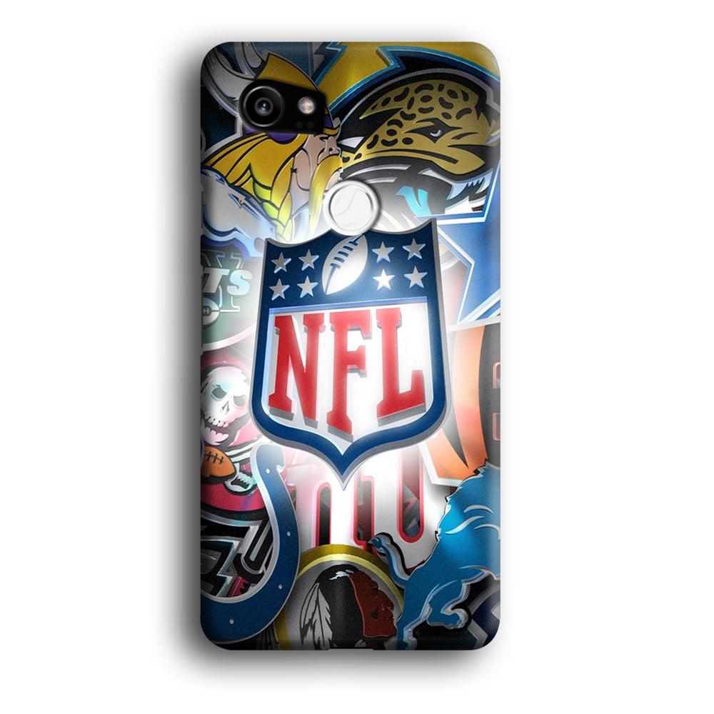National Football League 002 Google Pixel 2 XL 3D Case-Xtracase