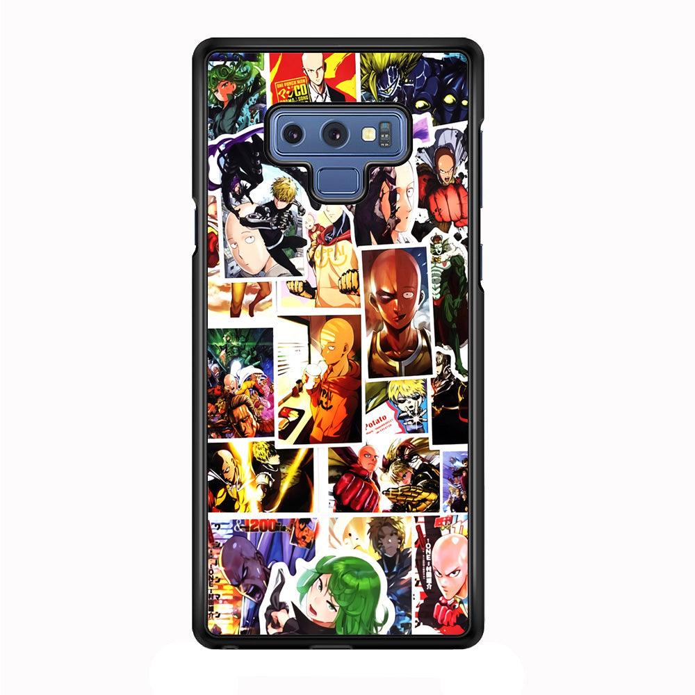 OPM Saitama Photo Collection Samsung Galaxy Note 9 Case-Rubber / Black (2D Case)-Xtracase
