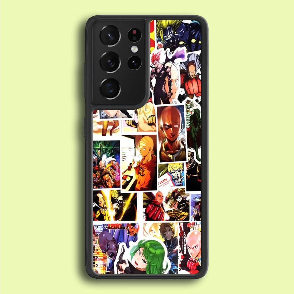 OPM Saitama Photo Collection Samsung Galaxy S25 Ultra Case-Plastic / Full Wrap (3D Case)-Xtracase