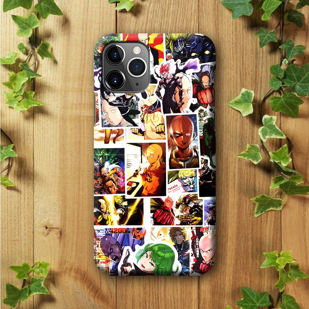 OPM Saitama Photo Collection iPhone 11 Pro Case-Plastic / Full Wrap (3D Case)-Xtracase