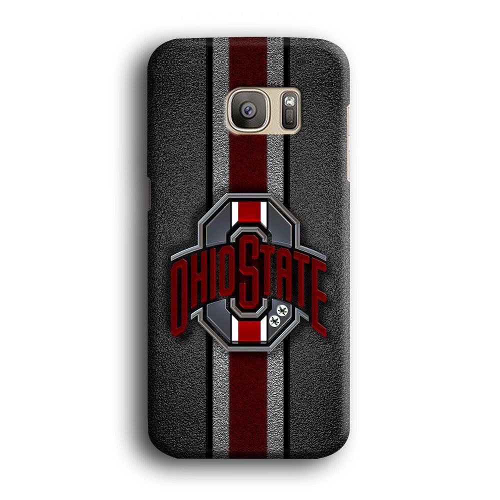 Ohio State Football Samsung Galaxy S7 Edge Case-Plastic / Full Wrap (3D Case)-Xtracase