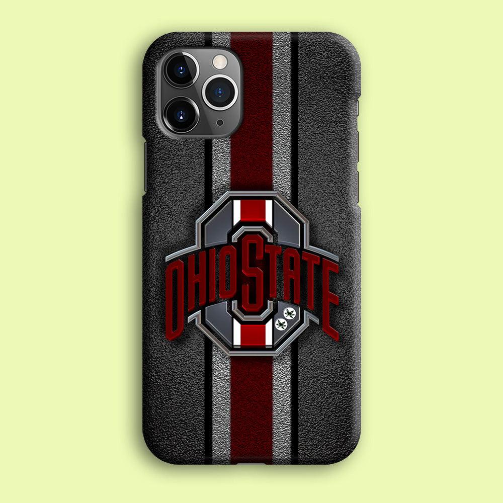 Ohio State Football iPhone 12 Pro Case-Plastic / Full Wrap (3D Case)-Xtracase