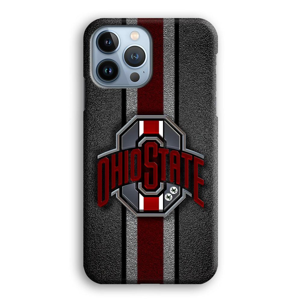 Ohio State Football iPhone 13 Pro Max Case-Plastic / Full Wrap (3D Case)-Xtracase