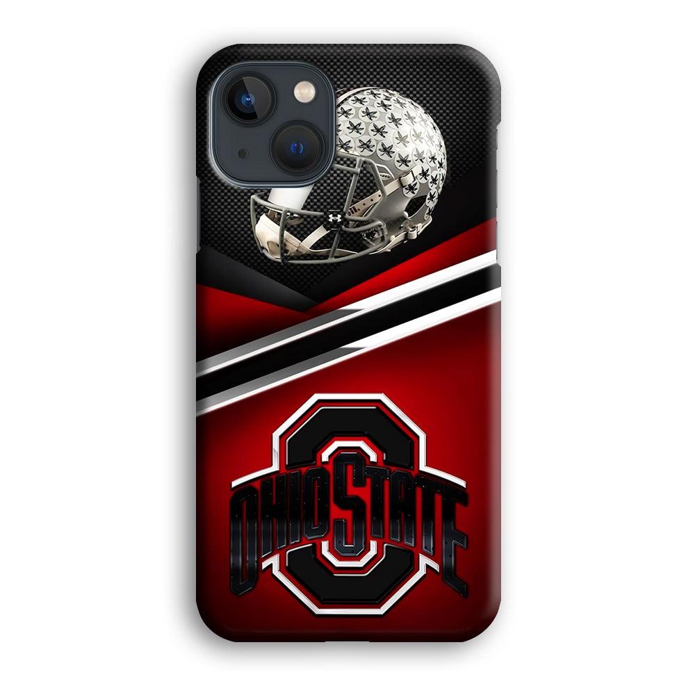 Ohio State Helmet iPhone 13 Pro Case-Plastic / Full Wrap (3D Case)-Xtracase