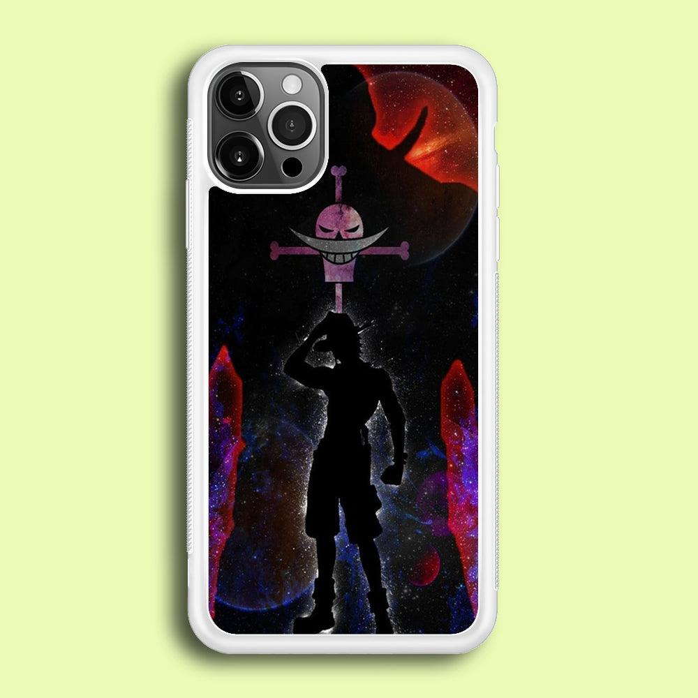 One Piece - Ace and Whitebeard iPhone 12 Pro Max Case-Rubber / White (2D Case)-Xtracase