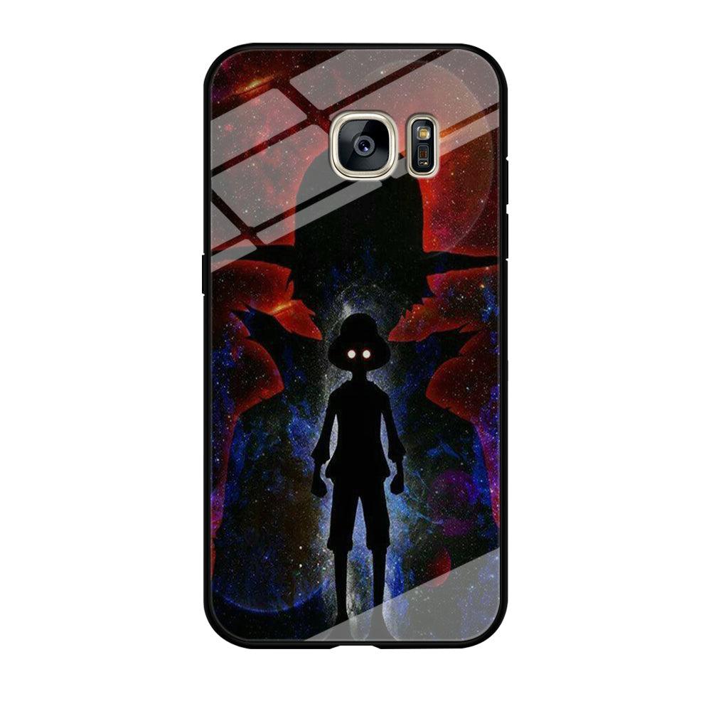 One Piece - Ace and Whitebeard Samsung Galaxy S7 Case-Tempered Glass Case-Xtracase