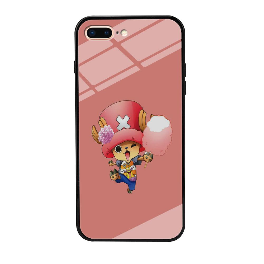 One Piece - Tony Tony Chopper 002 iPhone 8 Plus Case-Tempered Glass Case-Xtracase
