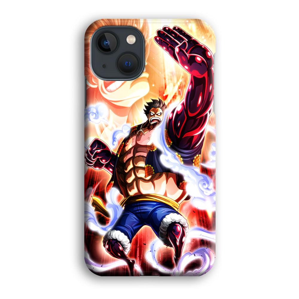 One Piece Luffy Bound Man iPhone 13 Mini Case-Plastic / Full Wrap (3D Case)-Xtracase