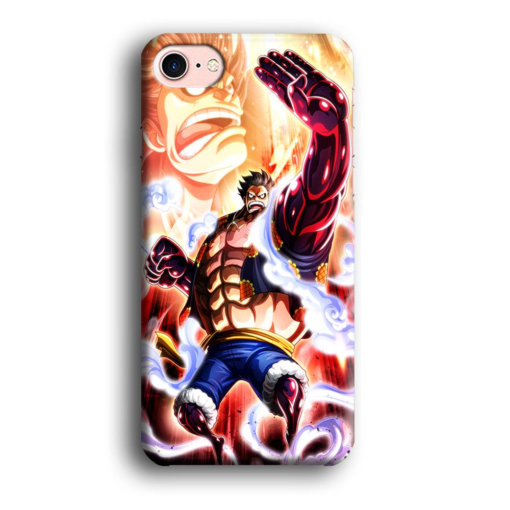 One Piece Luffy Bound Man iPhone 8 Case-Plastic / Full Wrap (3D Case)-Xtracase