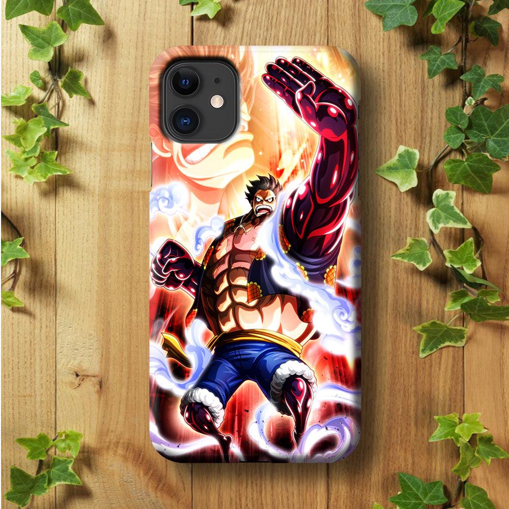 One Piece Luffy Bound Man iPhone 11 Case-Plastic / Full Wrap (3D Case)-Xtracase